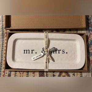 mr. & mrs. Hostess platter